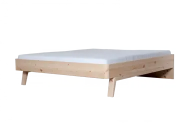 Design-Bett Allegra ohne Kopfteil (180 x 200 cm, Arve)