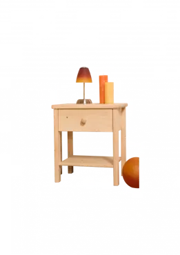 Nachttisch mit Schublade Dorma Bein (Arve)